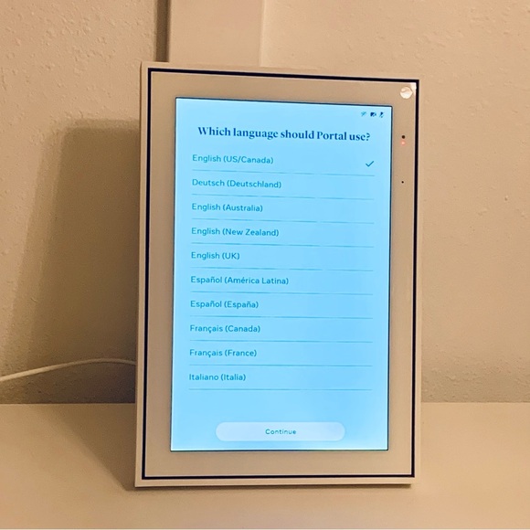 Meta Facebook Portal Video Calling Touch Screen 10” White Smart Alexa Messenger - Picture 2 of 16